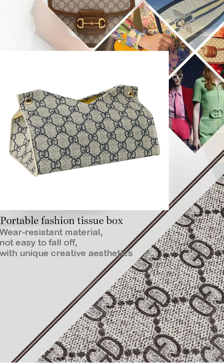 Upgrade Your Banquet with Waterproof PU Leather Tissue Box Holder OEM/ODM Accepted