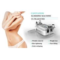 Buy cheap 2018 Effective five handles mini cavitation rf vacuum professional slimming product