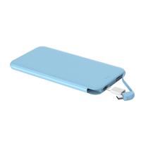 Buy cheap Plastic Credit Card Sized Battery Bank , 5000mah Wallet Sized Portable Charger product