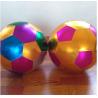 Buy cheap Shiny Cloth Inflatable Beach Toy Ball 40 Cm Diameter OEM ODM Accepted Customized Design from wholesalers