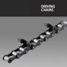 Buy cheap Dia 73.5mm 83.5mm Roller Heavy Duty Conveyor Chain Agricultural Combine Harvester Chain from wholesalers