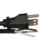 UL 17AWG Flexible 3 Pin AC Power Cord Type B Plug NEMA 5-15P