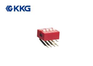 Wholesale 25mA 3 Position Dip Switch , 6 Pin Dip Switch PBT Plastic Base 5,000 Cycles from china suppliers