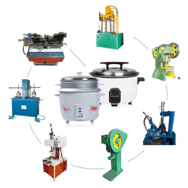 Industrial Pressure Cooker Making Machine Hydraulic For Plastic Drum Rice Cooker