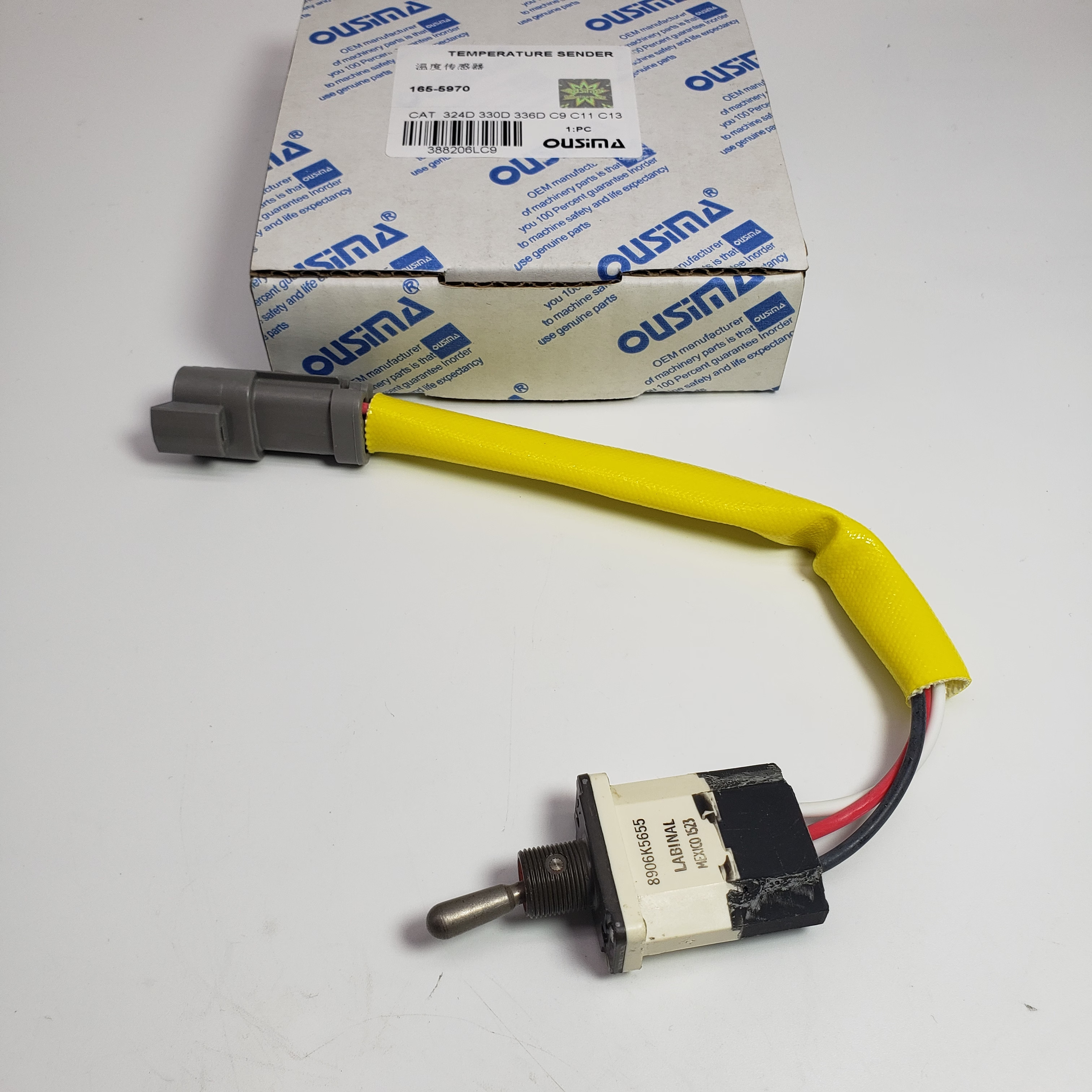 Coolant Temperature Sensor 165-5970 For CAT 324D 330D 336D 345D 349D C7 C9 C11