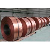 Buy cheap 0.5mm Thinkness Copper Coil Sheet Red Color C18080 Tr08 Copper Foil Tape product