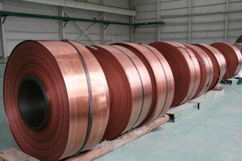 Buy cheap 0.5mm Thinkness Copper Coil Sheet Red Color C18080 Tr08 Copper Foil Tape from wholesalers