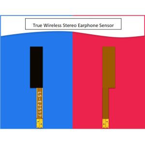 Buy cheap Wireless Stereo Earphone Thin Film Pressure Sensors Terminal Connection from wholesalers