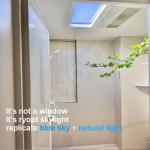 Dimmable Tuya Smart Wifi Led Fake Faux Skylight Panels Artificial Sunlight