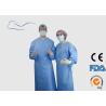 Buy cheap Dark Color Disposable Surgical Gown Reinforced SMS Material Knitted Cuff Type from wholesalers
