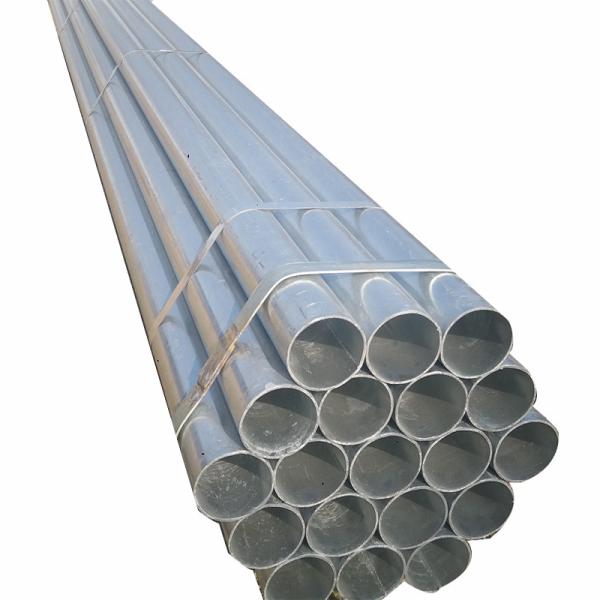 Buy cheap Welded Schedule 40 Hot Dipped Galvanized Steel Pipe BS 1387 MS For Construction from wholesalers