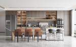 Industrial Kitchen Furniture Modern Lacquer Ready Made Kitchen Cabinets