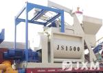 Forced 19.5R/Min Charging 2400L Twin Shaft Concrete Mixer