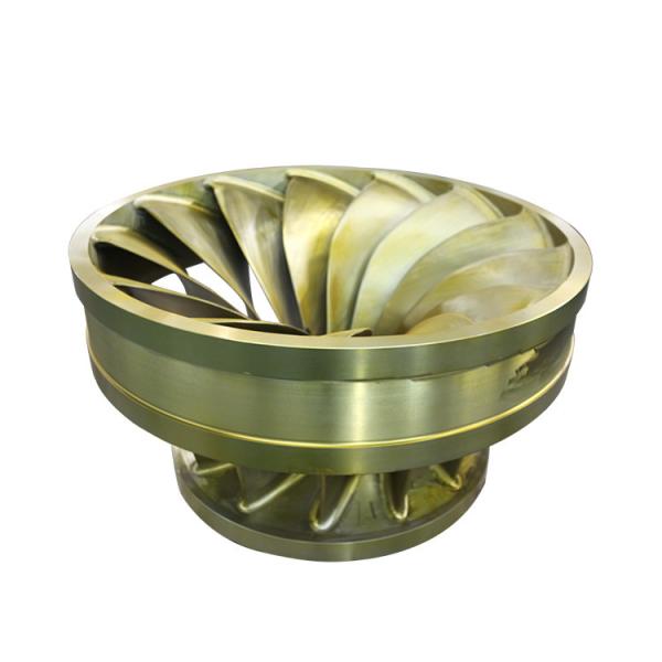 Buy cheap Split Welded 0.5m Francis Turbine Runner 300KW High Toughness Water Turbine Parts from wholesalers