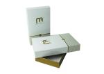 Cardboard Apparel Decorative Paper Gift Box Glossy Lamination For Clothing /