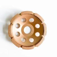 Buy cheap High Quality 4inch Laser Welded 105mm Single Row Diamond Cup Wheel For Concrete product