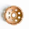 Buy cheap 105mm 4 Inch Diamond Cup Grinding Wheel Single Row For Concrete from wholesalers