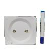 Buy cheap 2X3 W LED Twin Spot Emergency Light PC ABS White Li - Ion Battery from wholesalers