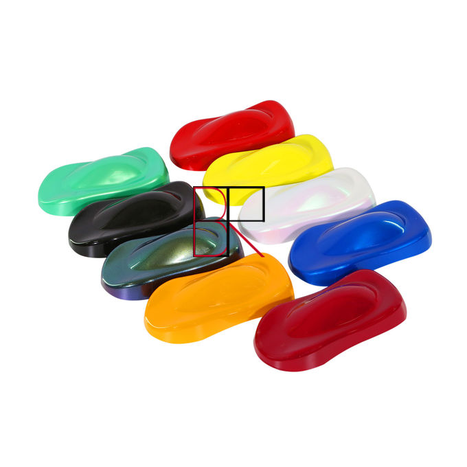 High Solid Content Good Adhesion and Coverage Glossy Car Refinish Paint