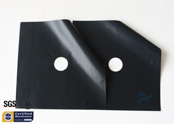Buy cheap PTFE Fiberglass Fabric 260℃ Non Stick 10.6"X10.6" Stovetop Burner Protector from wholesalers