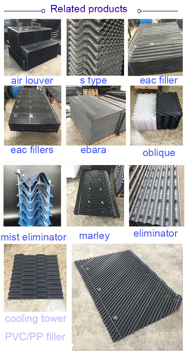 CE Cross Flow Media HVAC Industrial Evaporative Cooling Tower Steel