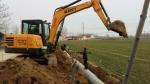 Mini used sany sy60-9 excavator for sale