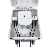 Buy cheap 16 Cores Outdoor Fiber Optic Terminal Distribution Box for Dropcable and Main product