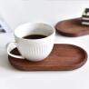 Buy cheap 9cm Bamboo Plant Saucer Anti Scratch Table Mat For Succulent Plant Pots from wholesalers