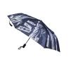 Buy cheap BSCI Auto Open 3 Folds Umbrella With Wooden Handle from wholesalers