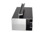 Champagne / Light Bronze Aluminium Extruded Profiles Elevator Frame 6063 6061