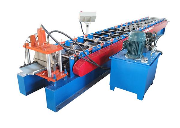 Buy cheap PPGI Color Coated Sheet Making Machine Valley Design Size 6930*1310*1750mm Ridge Cap Roll Forming Machine from wholesalers