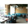 Buy cheap Freestanding Outdoor Round Patio Heater With Light 450g-870g / Hour Flux from wholesalers