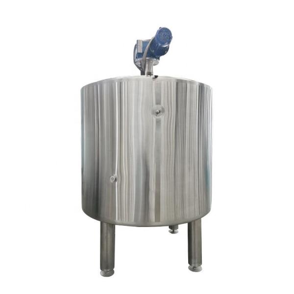 Stainless Steel Liquid Chemical Food Blending Heated Jacket Mixer Tank With