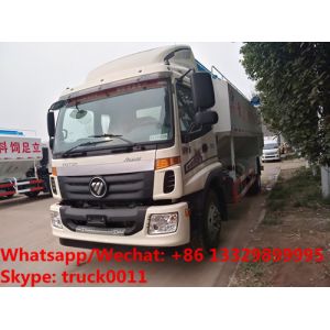 Buy cheap factory sale good price customized FOTON 4*2 190hp 8tons-12tons farm-oriented and livestock poultry feed delivery truck from wholesalers