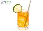 Personized Logo Short Stainless Steel Bent Straws , Silver Reusable Straw