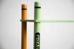 70CM Height Crayon Design 3 Layer Toy Storage Organizer