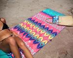 Quick Dry Sand Free Custom Lightweight Logo Design Sublimated Digital Printed
