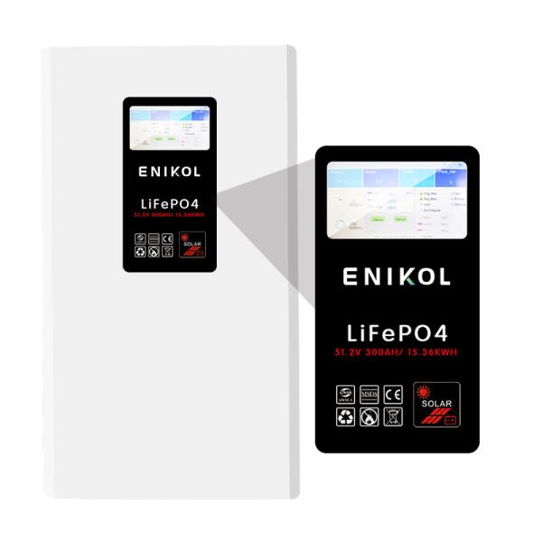 Buy cheap Rechargeable Lithium 300Ah 15KWh Wall Mounted LiFePO4 Battery Pack Built In BMS from wholesalers