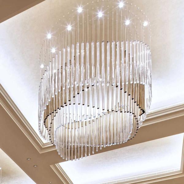 Buy cheap Lobby Hanging Flush Mount Chandelier from wholesalers