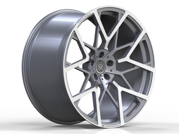 Buy cheap Polishing Bmw X6 2 Pieces A6061 Aluminum 20 Forged Wheels from wholesalers