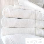 Pure White White Bath Towel Sets Satin Gear Technology Classical Design