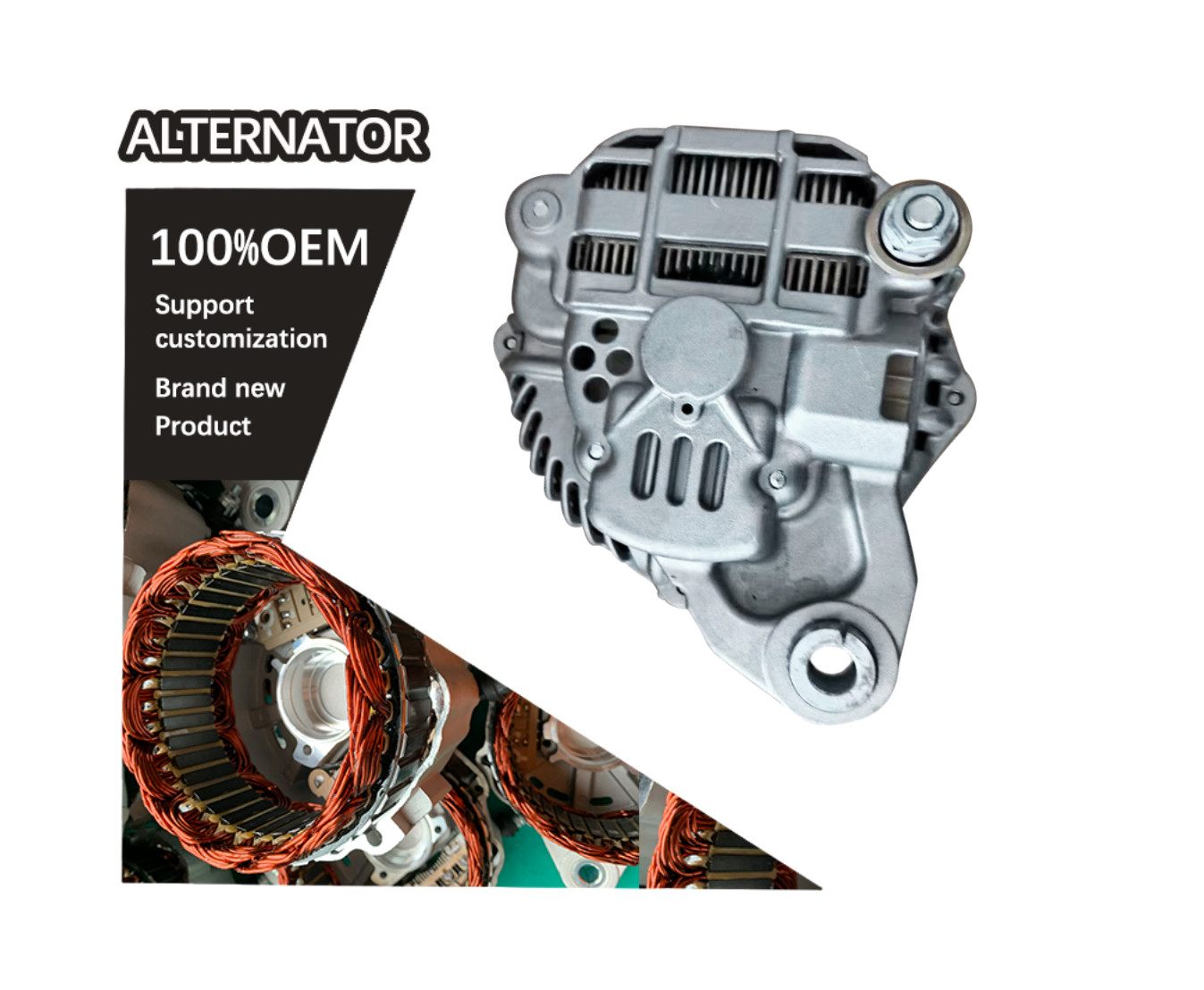 Alternador 24v 40A 4M50 4M51 Mitsubishi Trucks A003TN6493, A3TN5493, A3TN6493, ME22495, ME241269