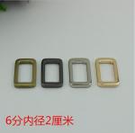 Wholesale Factory Made Thickness 3.5 MM Zinc Alloy Metal Square Buckle For