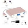 Buy cheap 4096 x 2160 USB 3.1 To VGA USB 3.0 Multiport Adapter Converter from wholesalers