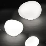 Italian Designer Table Lmap Modern Glass Table Lamps Night Bedside Gregg Lamp(WH