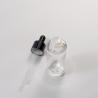 Buy cheap Clear Dropper Essential Oil 30ml Plastic Cosmetic Bottles from wholesalers