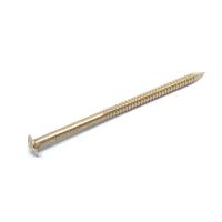 Buy cheap 60MM X 3.15 Rose Head Ring Shank Silicon Bronze Nails For Boat Building product
