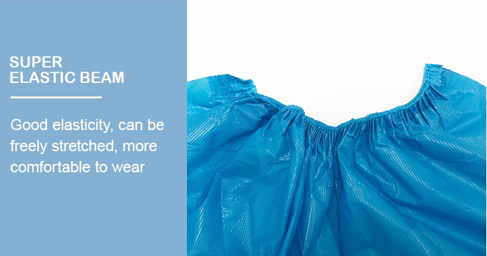 15x36cm Disposable Shoe Cover , HH Disposable Plastic Foot Covers