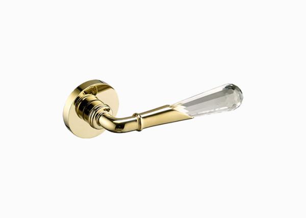 Buy cheap Interior Crystal Classic Door Handles 145mm 62mm For Home Hardware from wholesalers