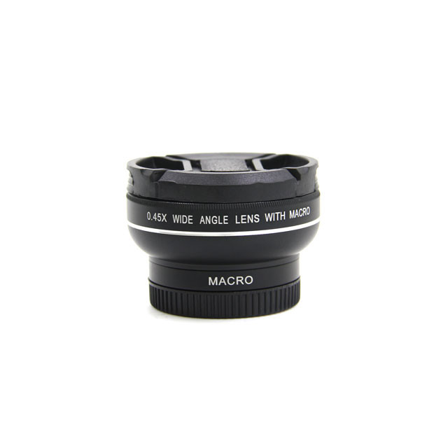 Mini Cell Phone Wide Angle Lens Macro Mobilephone Lens Magnification 0.45X